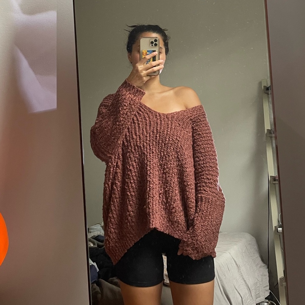 Dark Blush Sweater (M/L)